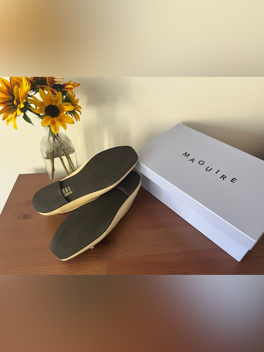 Maguire Prato Butter Ballerina Flats Size 37 - Picture 8 of 9